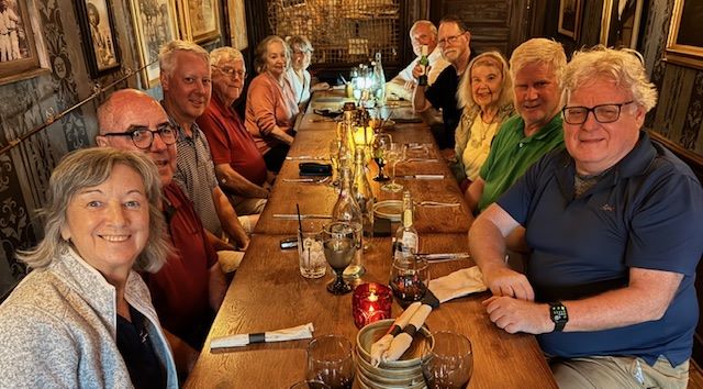 Dinner at the Dive Club